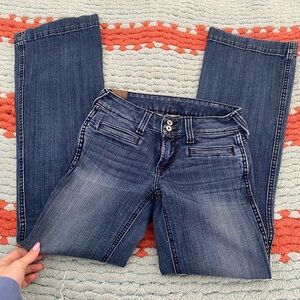 Ariat Women's Straight Leg Blue Jeans